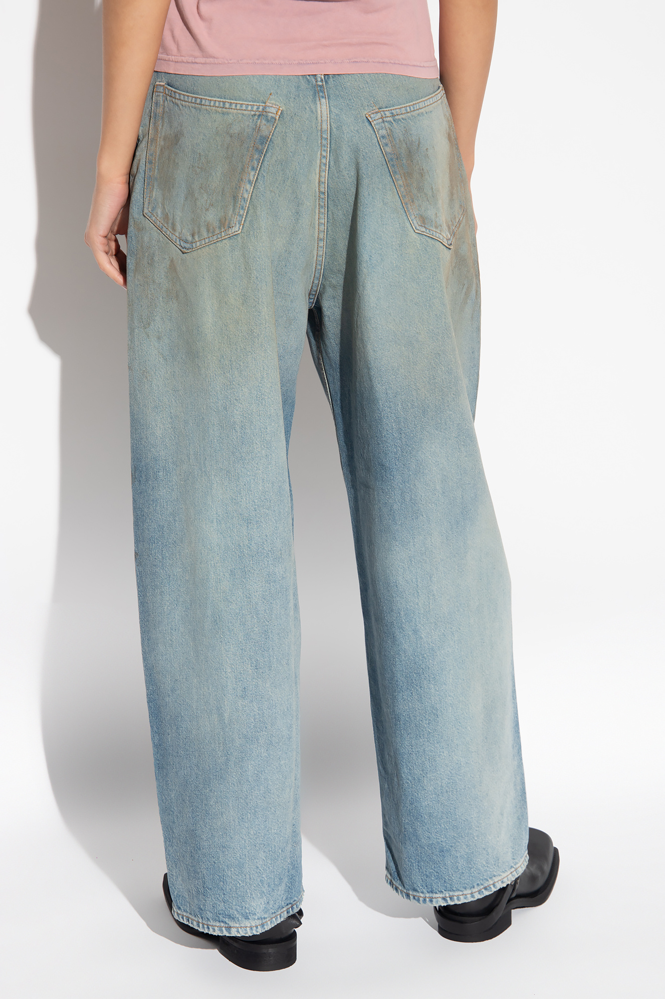 Blue Super baggy jeans Acne Studios - Jeans ROOKLYN blu